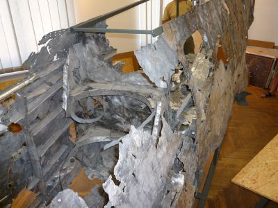 „Skládačka“ Fw 190 v muzeu v Suchdole nad Odrou. Obdivuhodný výkon!